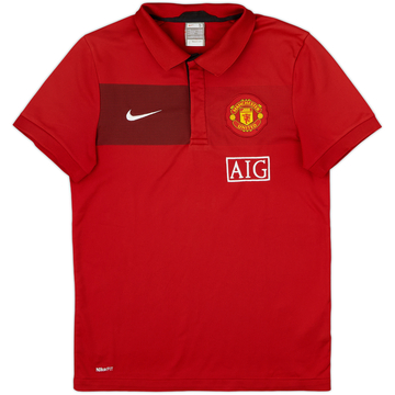 2009-10 Manchester United Nike Polo - 10/10 - (S)