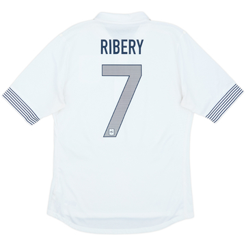 2012-13 France Maillot extérieur version joueur Ribery #7 - 6/10 - (L)