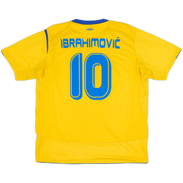2005-06 Suède Maillot domicile Ibrahimovic #10