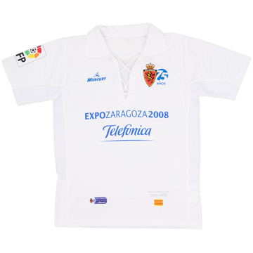 2007-08 Real Zaragoza Maillot domicile - 8/10 - (M)