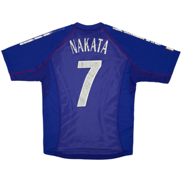 2002-04 Maillot domicile version joueur Japan Nakata #7 - 4/10 - (M)