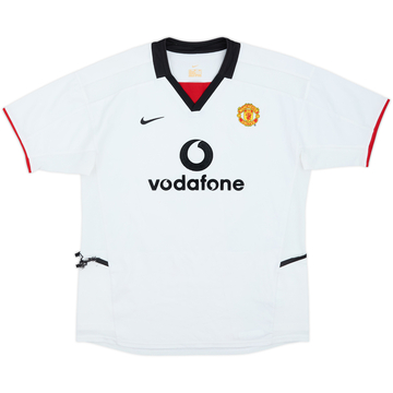 2002-03 Manchester United Maillot extérieur - 4/10 - (XL.Boys)