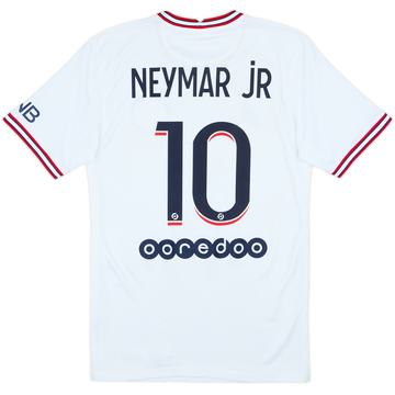 2021-22 Paris Saint-Germain Quatrième Maillot Neymar Jr #10 - 7/10 - (XS)