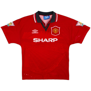 1994-96 Manchester United Maillot domicile - 4/10 - (L.Boys)