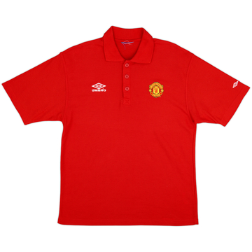 1998-99 Manchester United Umbro Polo - 8/10 - (L)