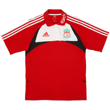 2007-08 Liverpool adidas Polo - 7/10 - (M)