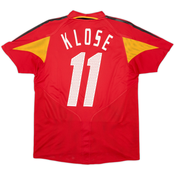 2004-06 Germany Maillot Third Klose #11 - 8/10 - (XL.Boys)