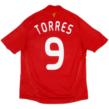 2008-10 Liverpool Maillot domicile Torres #9 - 6/10 - (S)
