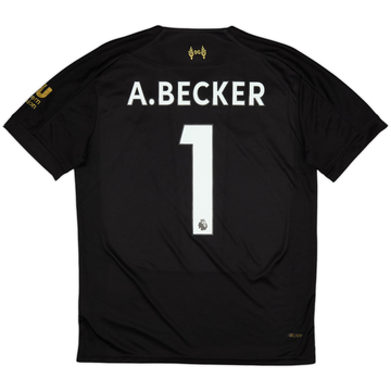 Maillot Gardien MC Liverpool 2019-20 A.Becker #1 - 6/10 - (S)