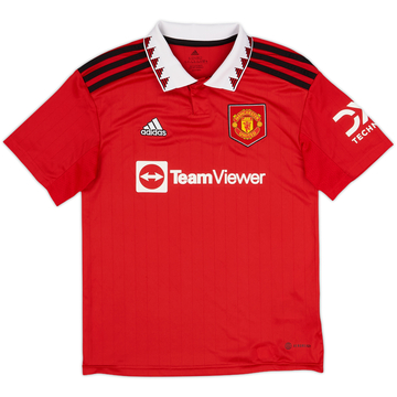2022-23 Manchester United Maillot Domicile - 10/10 - (M.Boys)