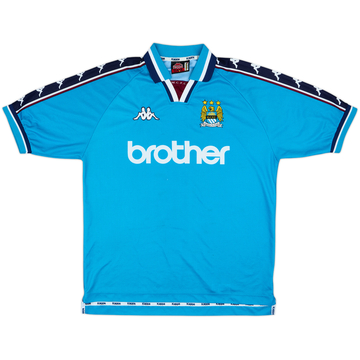 Maillot domicile Manchester City 1997-99 - 8/10 - (L)