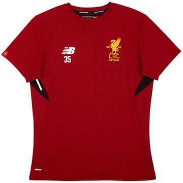 2017-18 Liverpool Maillot d'entraînement version joueur #35 - 7/10 - (M)