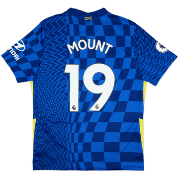 2021-22 Chelsea Maillot domicile Mount #19 - 9/10 - (L)