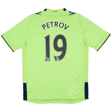 2012-13 Aston Villa Maillot Extérieur Petrov #19 - 8/10 - (L)