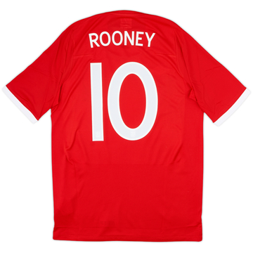 2010-11 England 'South Africa' Maillot extérieur Rooney #10 (M)