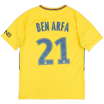 2017-18 Paris Saint-Germain Maillot extérieur Ben Arfa #21 - 6/10 - (M)