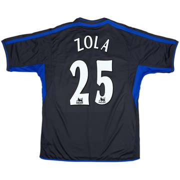 2002-04 Chelsea Maillot extérieur Zola #25 - 9/10 - (XL)