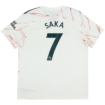 2020-21 Maillot extérieur Arsenal Saka #7 - 6/10 - (XL)