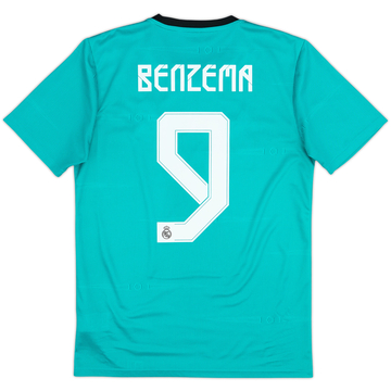 2021-22 Real Madrid Maillot third Benzema #9 - 8/10 - (S)