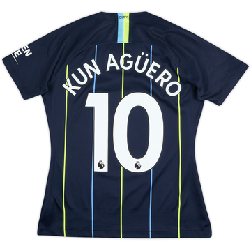 2018-19 Manchester City Maillot extérieur Aguero #10 - 8/10 - M (femme)