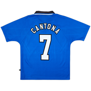 1996-98 Manchester United Maillot Third Cantona #7 - 8/10 - (Y)