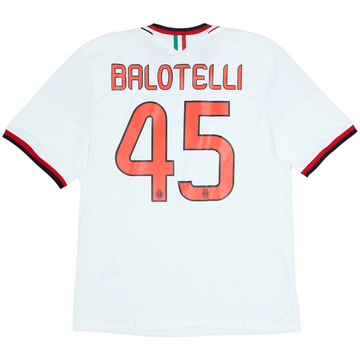 2013-14 AC Milan Maillot extérieur Balotelli #45 (L)