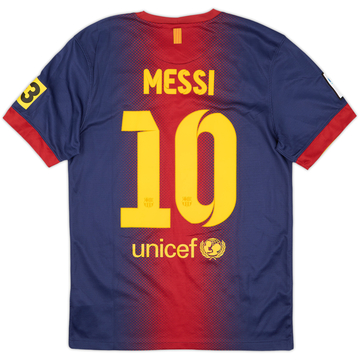 2012-13 Barcelona Maillot domicile Messi #10 - 8/10 - (S)