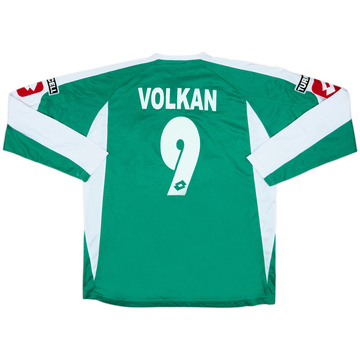 2005-06 Konyaspor Maillot Extérieur Manches Longues Volkan #9 - 9/10 - (L)