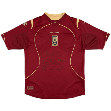 2007-08 Scotland Maillot third signé (McLeish) - 9/10 - (L)