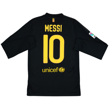 2011-12 Barcelona Maillot extérieur manches longues Messi #10 - 6/10 - (S)