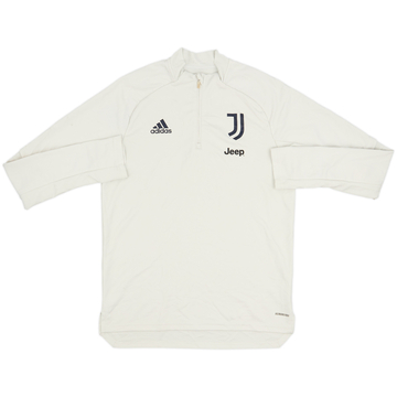 2020-21 Juventus adidas Haut d'entraînement zippé 1/4 - 8/10 - (M)