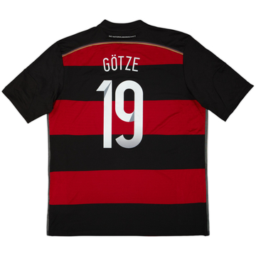 2014-15 Germany Maillot extérieur Gotze #19
