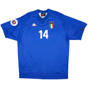 1998-99 Italy Maillot Domicile Femme Version Match U18 Euro #14
