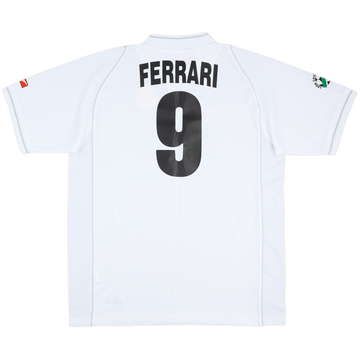 2003-04 AlbinoLeffe Maillot de match third Ferrari #9