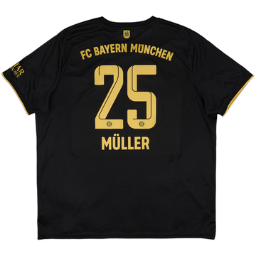 2021-22 Bayern Munich Maillot extérieur Muller #25 - 6/10 - (XXL)