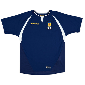 2003-05 Scotland Maillot Domicile - 9/10 - (XL.Boys)
