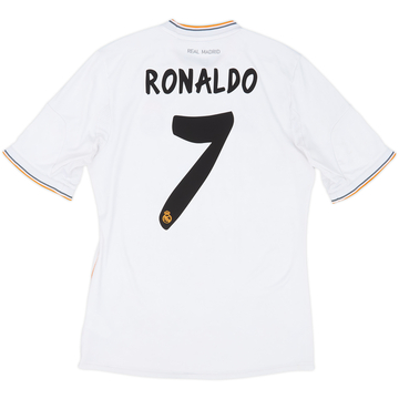 2013-14 Real Madrid Maillot Domicile Ronaldo #7 - 6/10 - (M)