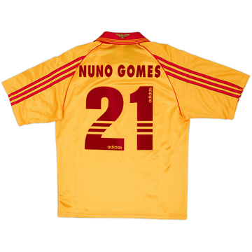 1998-99 Benfica Maillot extérieur Nuno Gomes #21 - 9/10 - (S)