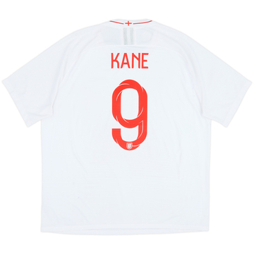 2018-19 England Maillot Domicile Authentique Kane #9 - 8/10 - (XXL)