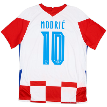 2020-21 Croatia Maillot Domicile Modric #10 - 5/10 - (L)