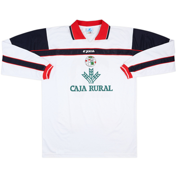 1998-99 Zamora CF Maillot de match extérieur manches longues #20