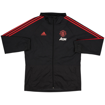 2018-19 Manchester United adidas Veste de pluie à capuche - 8/10 - (XXL)