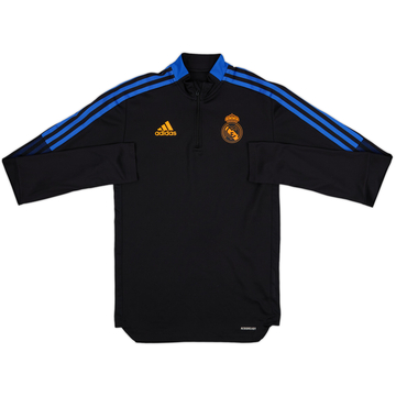 2021-22 Real Madrid adidas Top d'entraînement 1/4 Zip - 8/10 - (XS)