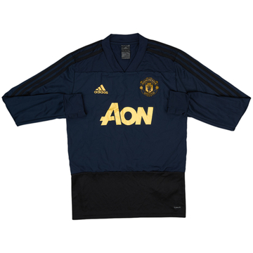 2018-19 Manchester United adidas Haut de survêtement - 8/10 - (S)