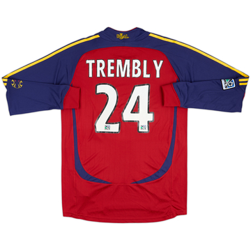 2006 Real Salt Lake Maillot domicile ML version match Trembly #24
