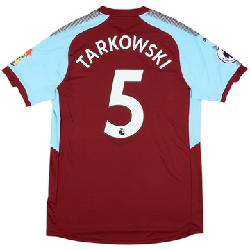 2017-18 Burnley Maillot Domicile préparé pour le match Tarkowski #5