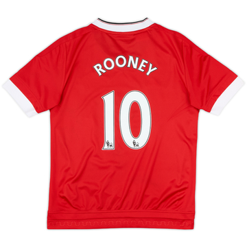 2015-16 Manchester United Maillot domicile Rooney #10 - 9/10 - (M.Boys)