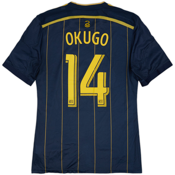 2014-16 Philadelphia Union Maillot Domicile Authentique Okugo #14 - 8/10 - (L)