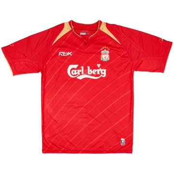 2005-06 Liverpool CL Maillot domicile - 4/10 - (M)