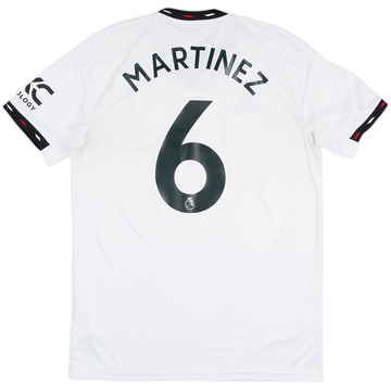 2022-23 Manchester United Maillot extérieur Martinez #6 - 7/10 - (M)